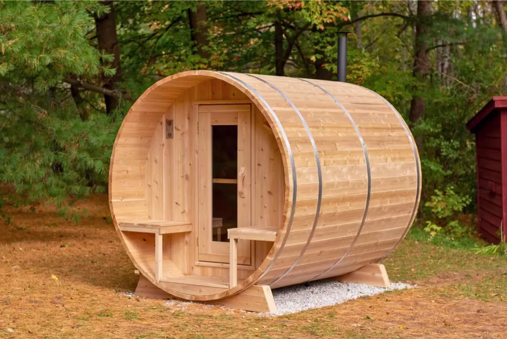 Serenity-Barrel-sauna-gallery