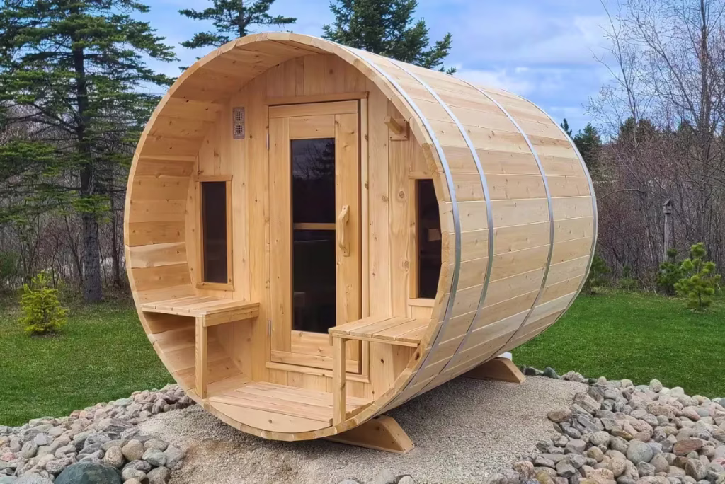 Tranquility-Barrel-sauna-gallery